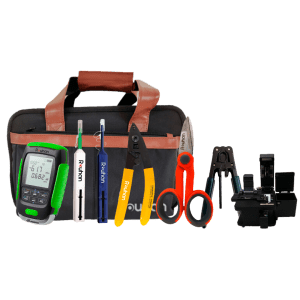 Kit de Instalación y Terminación FTTH es ideal para los técnicos de campo y técnicos instaladores, ideal para las Redes de Fibra Óptica, FTHH y GPON | Herramientas esenciales para instalar fibra óptica en hogares.