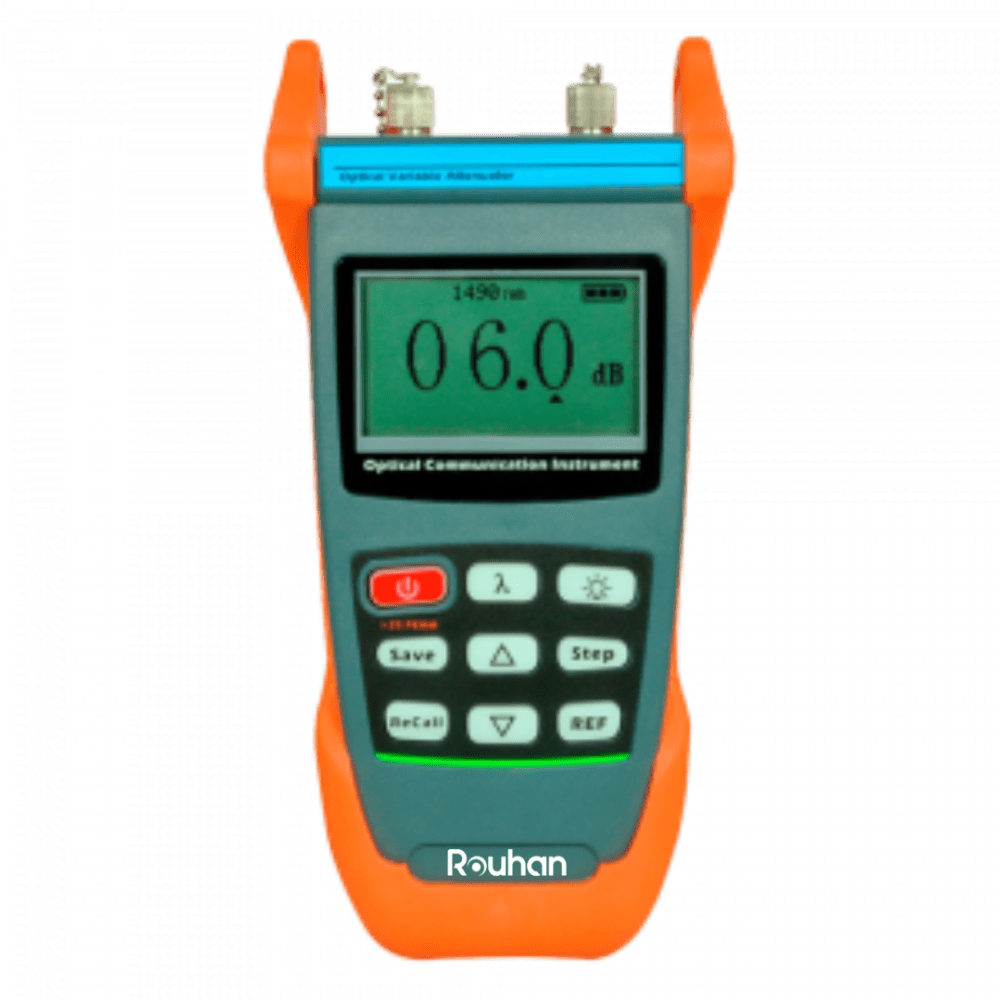 Atenuador Óptico Variable está diseñado para un óptimo funcionamiento, brinda 3 longitudes de onda y esta diseñado para uso en campo. Saturación en Redes de Fibra Óptica