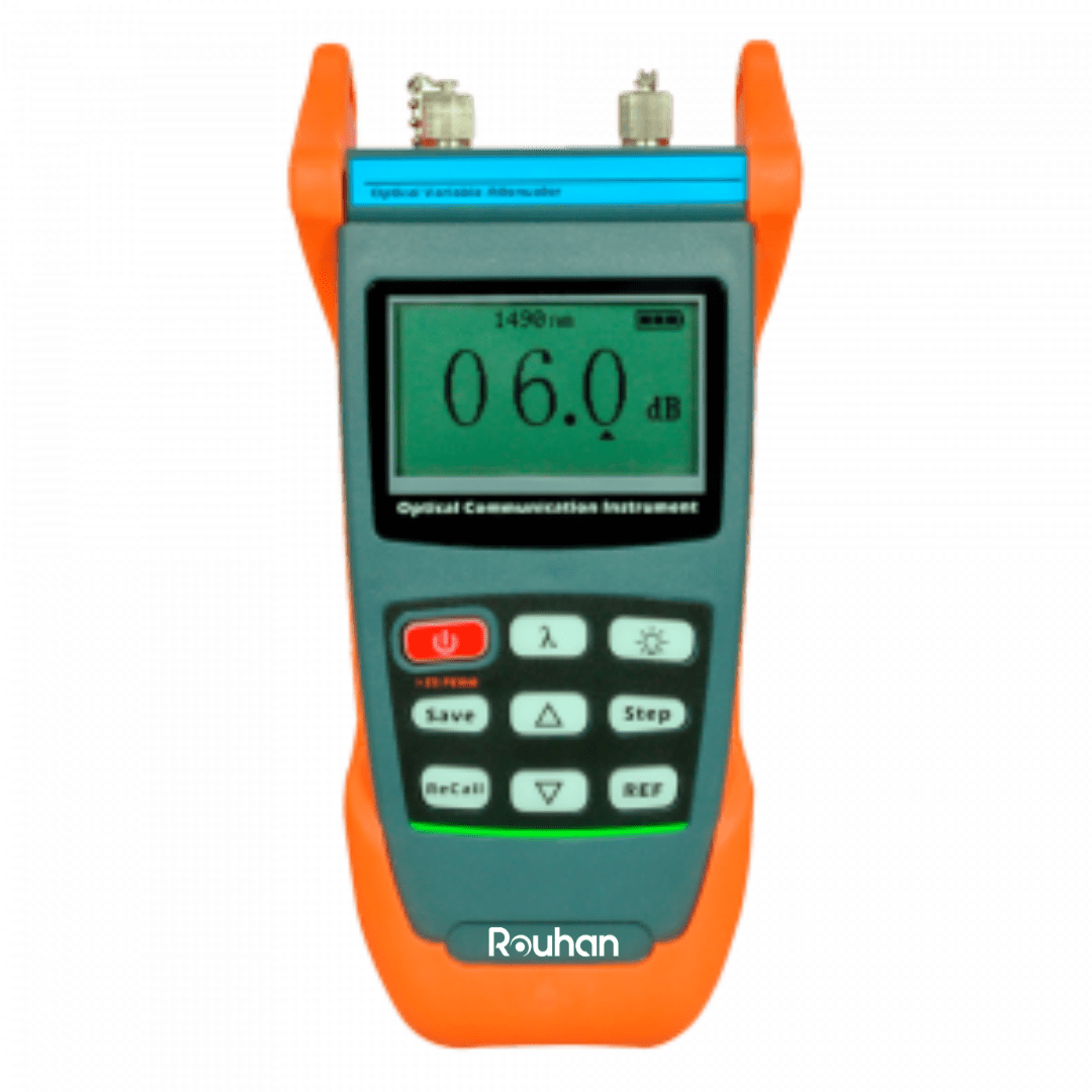 Atenuador Óptico Variable está diseñado para un óptimo funcionamiento, brinda 3 longitudes de onda y esta diseñado para uso en campo. Saturación en Redes de Fibra Óptica