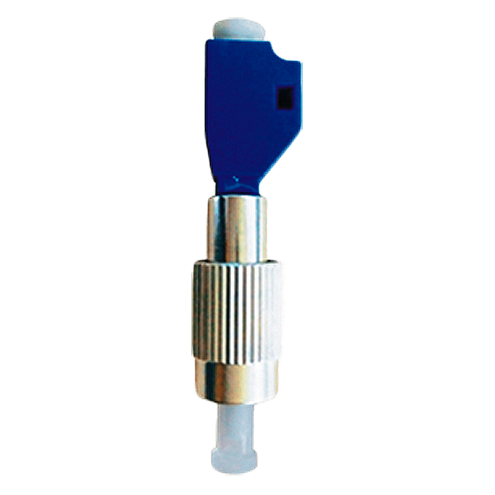 El Adaptador FC-Macho A LC-Hembra, permite conectar cables de fibra óptica con conector FC, y cables de fibra óptica con conector LC.