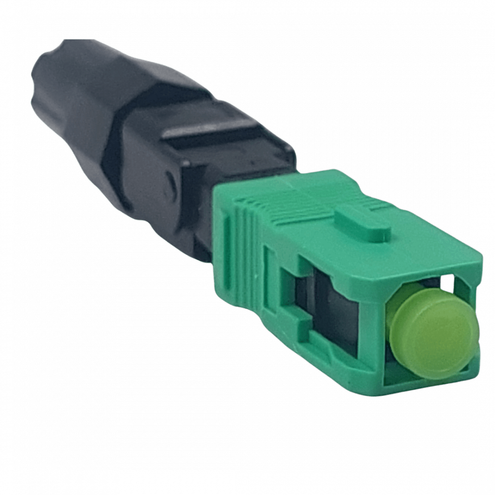Conector Mecánico Prepulido cuentan con una férula pulida que se acopla a la fibra. La alineación mecánica de precisión asegura una pérdida baja.