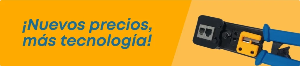 Imagen promocional de una ponchadora de Rouhan telecomuniciones